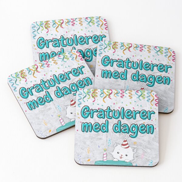 Item preview, Copy of Gratulerer med dagen. Happy birthday in norwegian designed and sold by soniaaseguin.