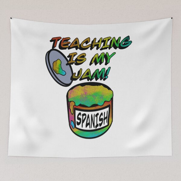 Item preview, Teaching is my jam - Spanish designed and sold by BusyMonkeys.
