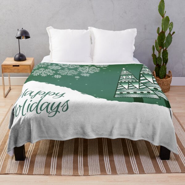 Item preview, Abstract Winter Holiday - Green designed and sold by serenaking.