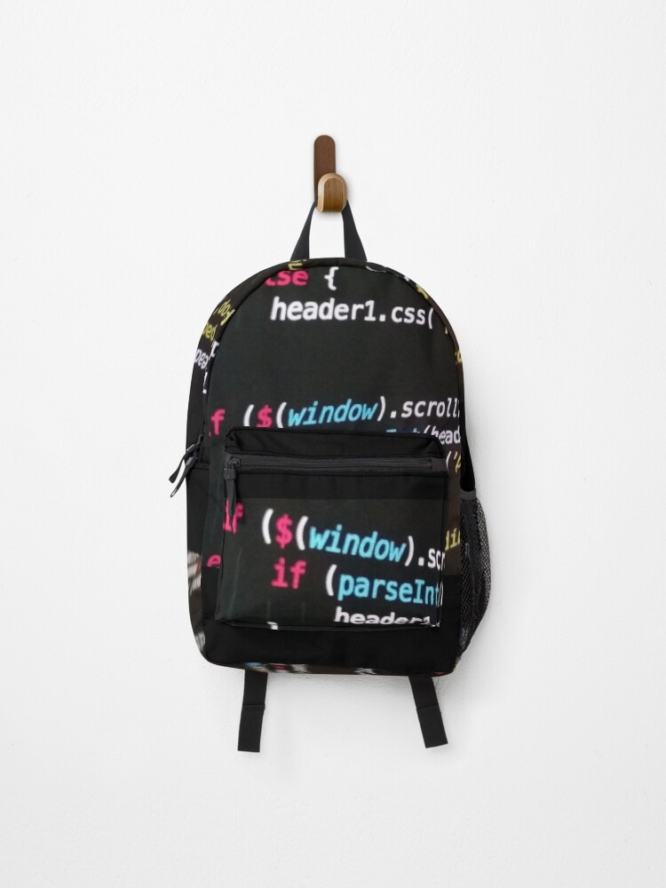 Thumbnail 1 of 3, Backpack, Programming designed and sold by MoreArt15.