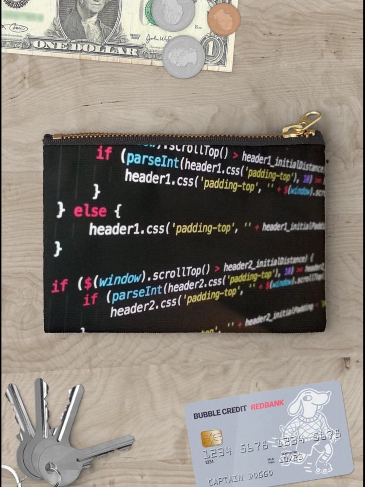 Thumbnail 3 of 4, Zipper Pouch, Programming designed and sold by MoreArt15.