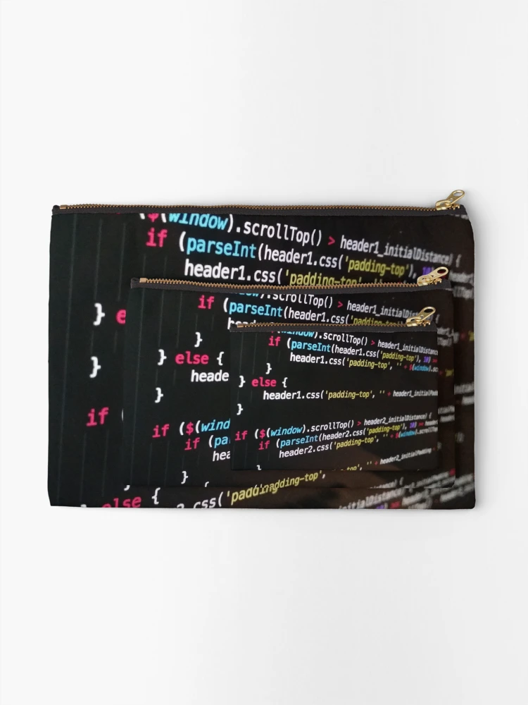 Thumbnail 2 of 4, Zipper Pouch, Programming designed and sold by MoreArt15.