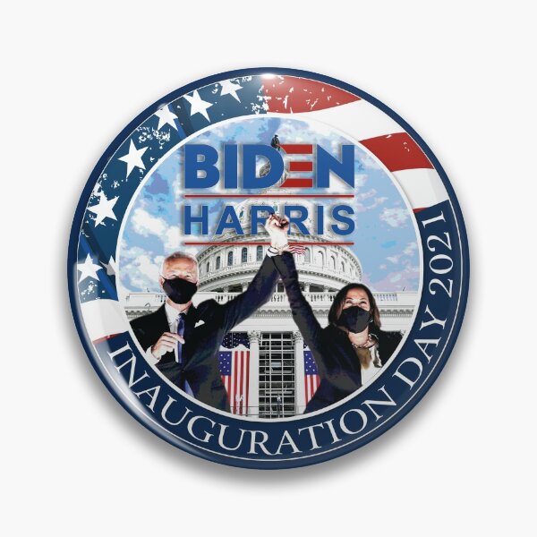 Joe Biden Kamala Harris 2021 Inauguration Day 1.20.21 Buttons Pin