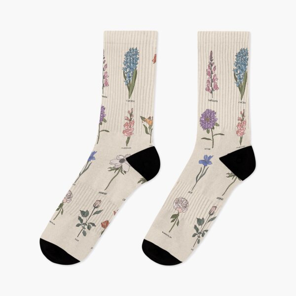 Item preview, Flowers name botanic collection designed and sold by mirtoth.