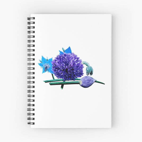 Item preview, Chive Borage Splash designed and sold by Rina Arling.