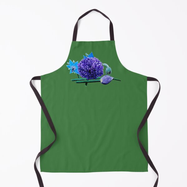Item preview, Chive Borage Splash designed and sold by Rina Arling.