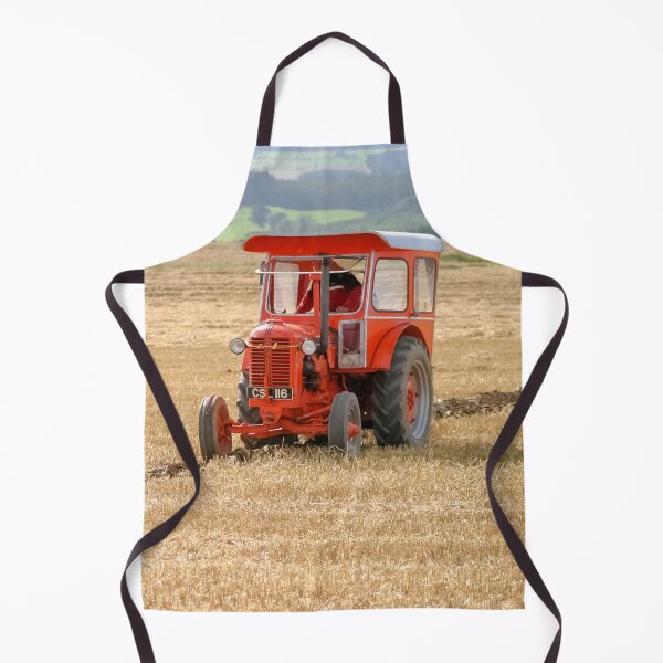 Item preview, Vintage Case Model D tractor ploughing. designed and sold by Richard Nixon.
