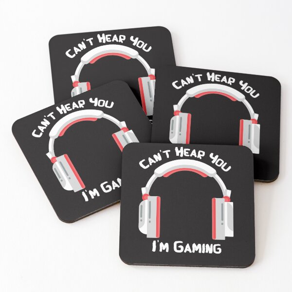 Item preview, Can't Hear You I'm Gaming - online games designed and sold by Hannah  Pillic.