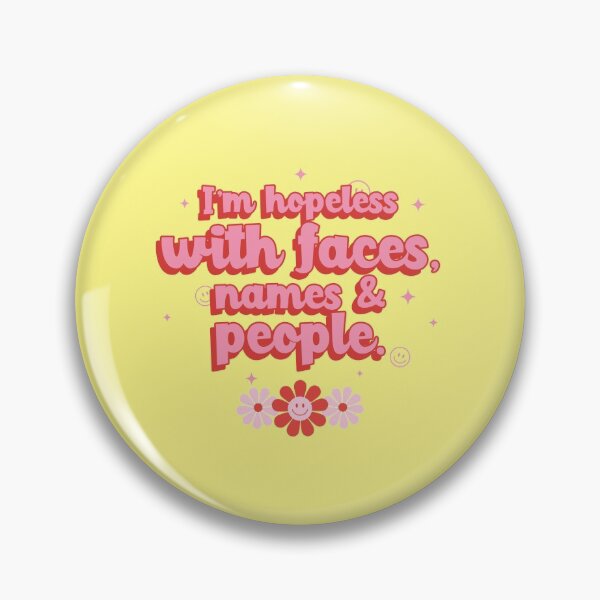 Item preview, Absolutely Fabulous Inspired Design | AbFab Quote | Absolutely Fabulous Darling | I am Hopeless With Faces, Names & People. designed and sold by Ainbowz-Artwork.