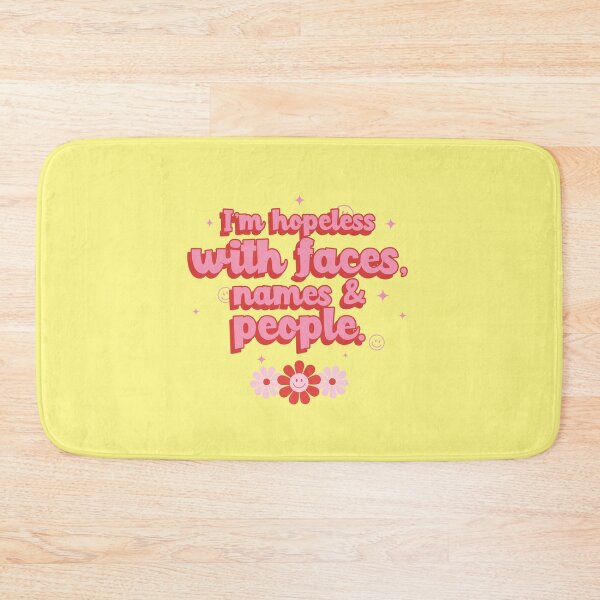 Item preview, Absolutely Fabulous Inspired Design | AbFab Quote | Absolutely Fabulous Darling | I am Hopeless With Faces, Names & People. designed and sold by Ainbowz-Artwork.
