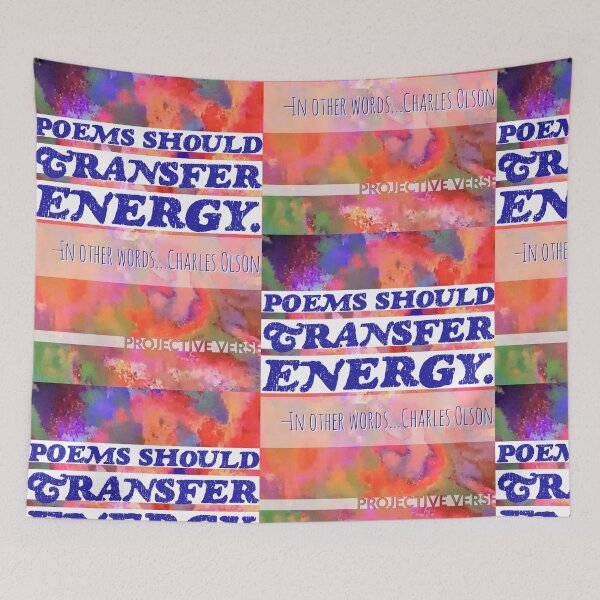 Item preview, POEMS SHOULD TRANSFER ENERGY - CHARLES OLSON designed and sold by PetrifiedEnj73.