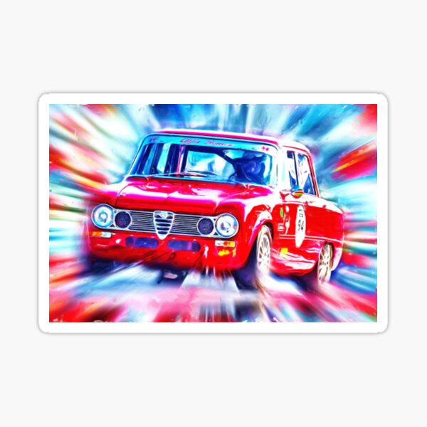 Alfa Sticker Alfa Romeo 8C T4 Spider 1750 GTA Tipo 105 4411-0119 Vinyl Decal 