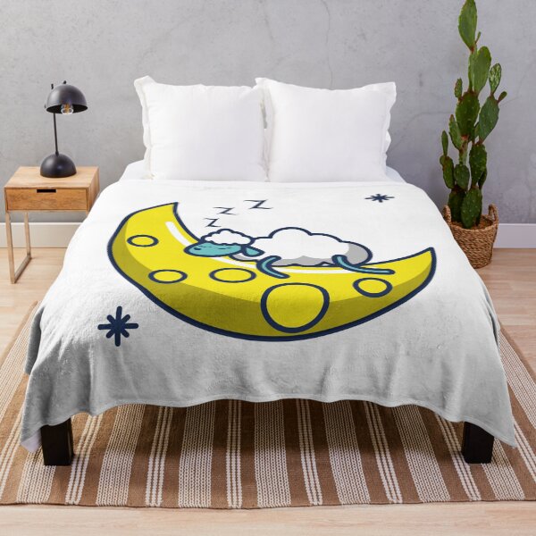 Item preview, Sleeping Sheep On the Moon designed and sold by lodarohit.