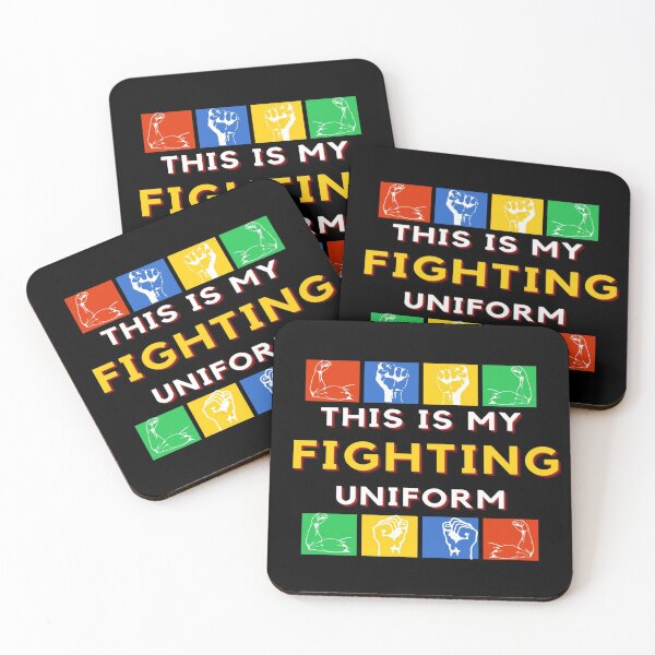 Item preview, This Is My Fighting Uniform  - How I Fight My Battle designed and sold by mewsis.