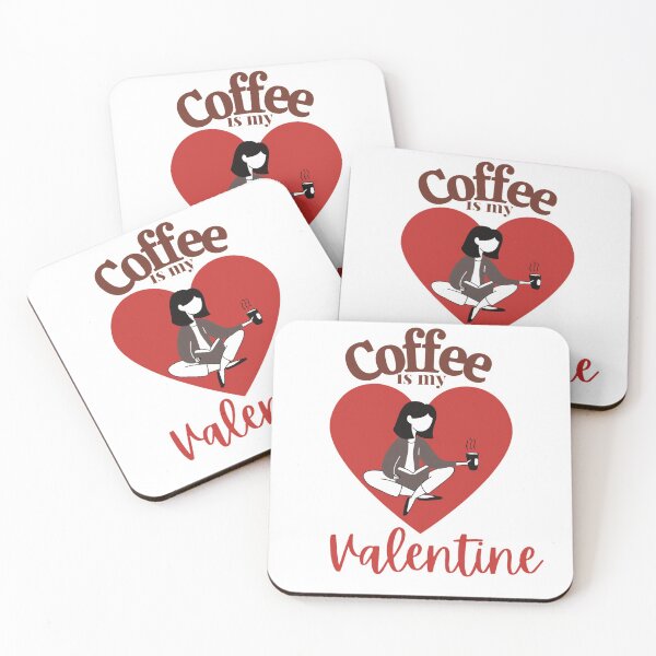 Item preview, Coffee is my valentine  designed and sold by Vanissa Berg.
