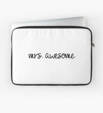 Mrs Awesome Laptop Sleeve