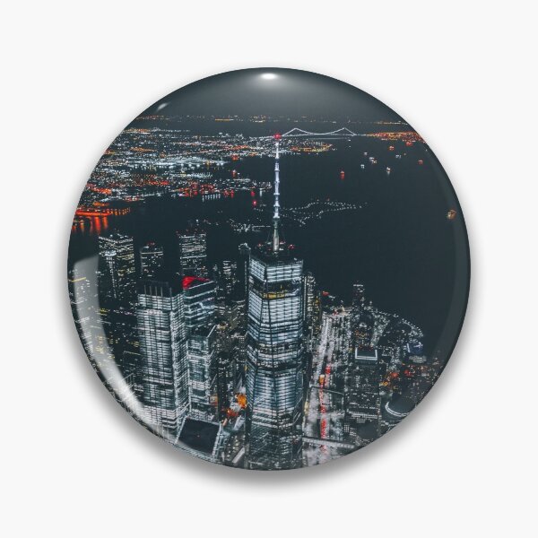 Item preview, Nightlife of City from Top designed and sold by ClassicRepeats.