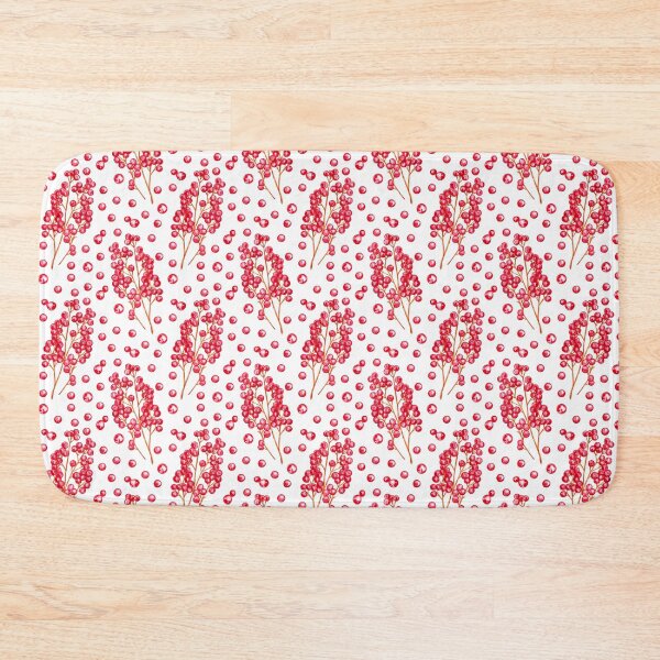 Item preview, seamless pattern with red berries. designed and sold by linagaiaart.