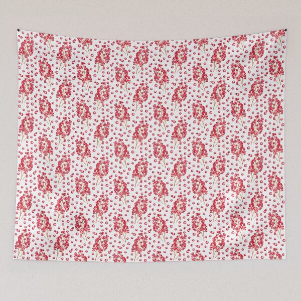 Item preview, seamless pattern with red berries. designed and sold by linagaiaart.