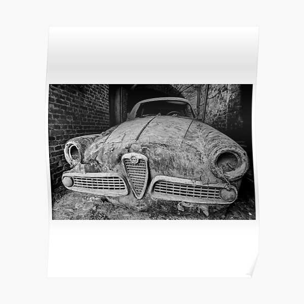 Trouver une grange Alfa Romeo Poster