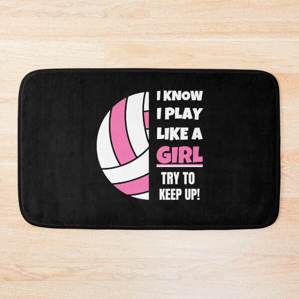 Item preview, I Know I Play Like A Girl Try To Keep Up designed and sold by momsnpops.