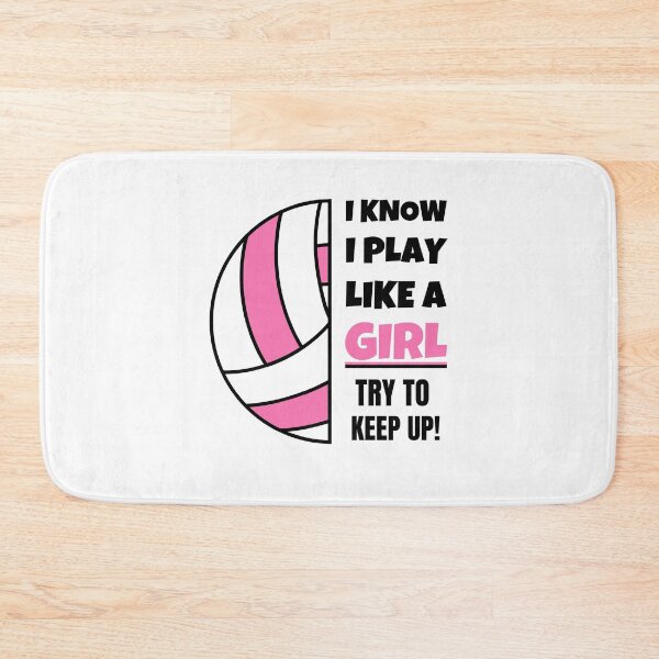 Item preview, I Know I Play Like A Girl Try To Keep Up designed and sold by momsnpops.