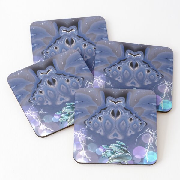 Item preview, Electric Dragon of the Dolphins designed and sold by Ioka.