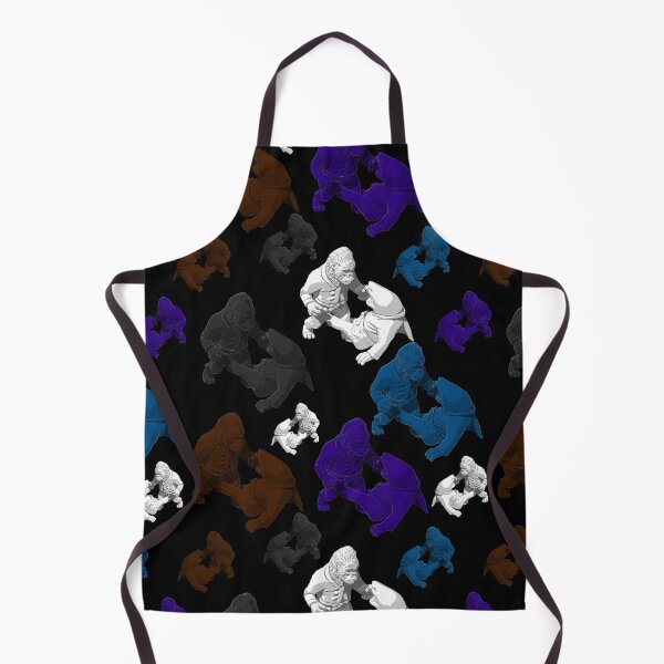 Item preview, Gorilla vs shark bjj rank pattern designed and sold by Christopher Cortez.