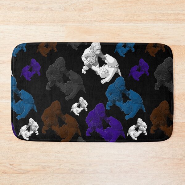 Item preview, Gorilla vs shark bjj rank pattern designed and sold by Christopher Cortez.