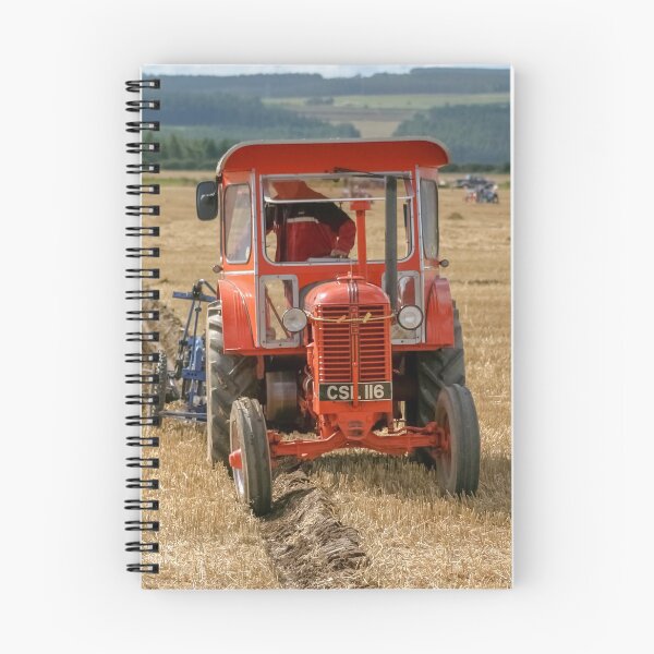 Item preview, Vintage Case Model D tractor ploughing.  designed and sold by Richard Nixon.