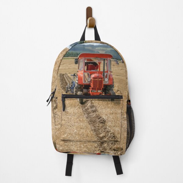 Item preview, Vintage Case Model D tractor ploughing. designed and sold by Richard Nixon.