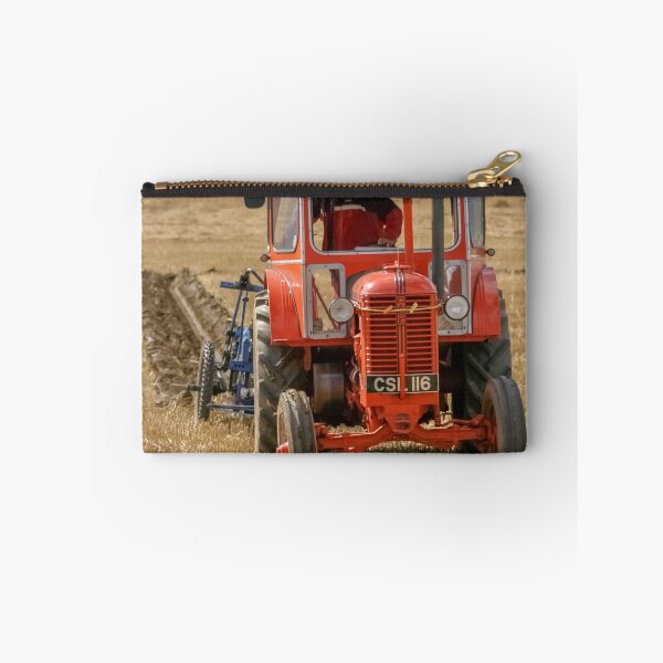 Item preview, Vintage Case Model D tractor ploughing.  designed and sold by Richard Nixon.