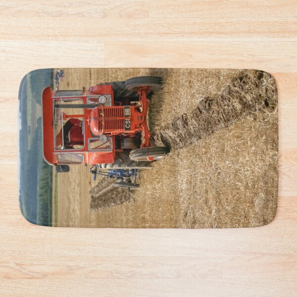 Item preview, Vintage Case Model D tractor ploughing.  designed and sold by Richard Nixon.