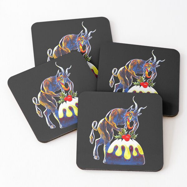 Item preview, Krampus Loves Christmas Pudding designed and sold by DesignsofNote.