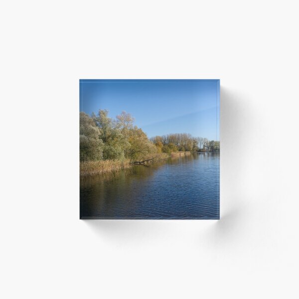 Autumn in Dordrecht Acrylic Block