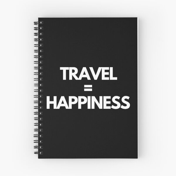 Item preview, Travel equals happiness designed and sold by OurBlairWorld.