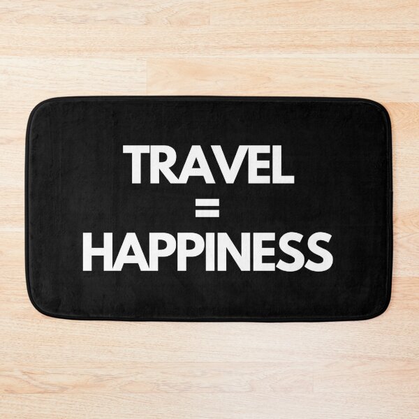 Item preview, Travel equals happiness designed and sold by OurBlairWorld.