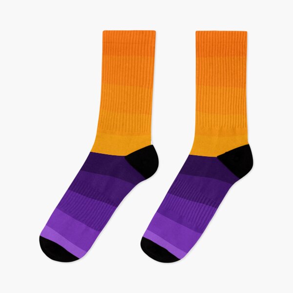 Item preview, Just Orange and purple fruity colors mono block stripes designed and sold by Thecolorschemer.