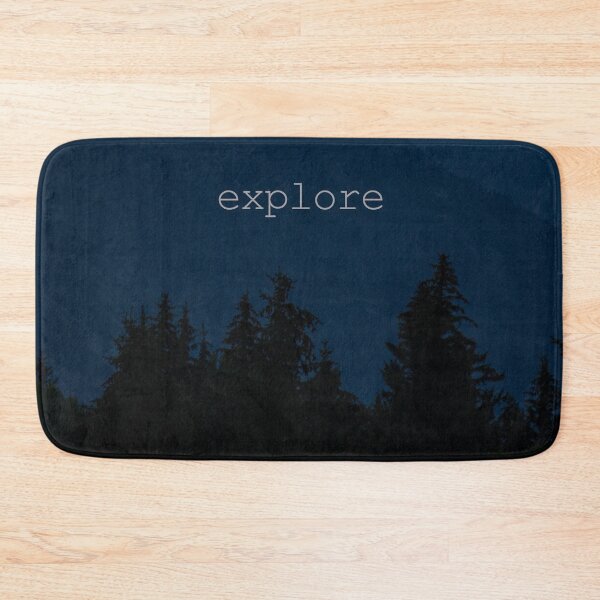 Item preview, Explore, Foggy forest and blue mountains  designed and sold by Spirit-Art.