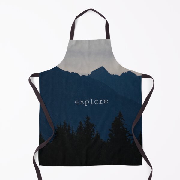 Item preview, Explore, Foggy forest and blue mountains  designed and sold by Spirit-Art.