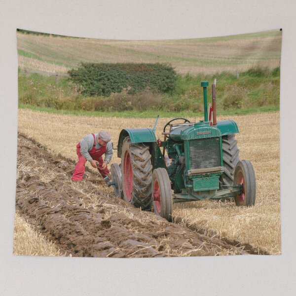 Item preview, Fordson tractor ploughing.  designed and sold by Richard Nixon.
