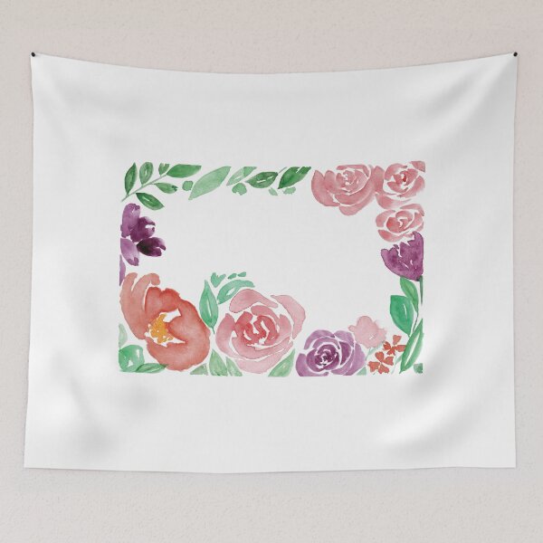 Item preview, Pink Roses and Purple Flowers designed and sold by agapedesign.