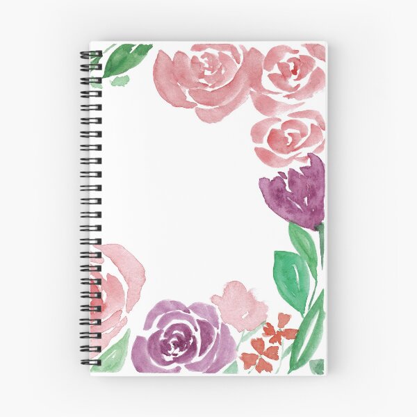 Item preview, Pink Roses and Purple Flowers designed and sold by agapedesign.