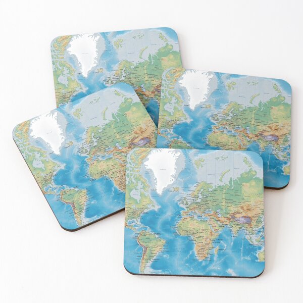 Item preview, Huge Detailed World Map - Great for Homeschooling designed and sold by Paul David Wilson.