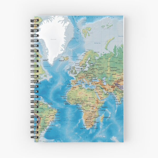 Item preview, Huge Detailed World Map - Great for Homeschooling designed and sold by Paul David Wilson.