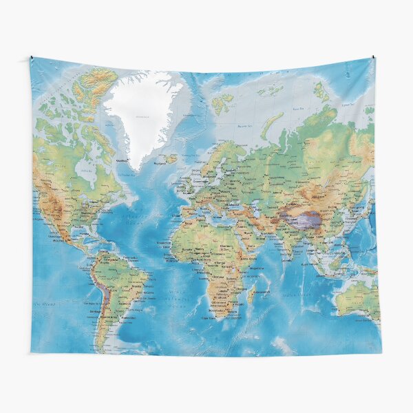 Item preview, Huge Detailed World Map - Great for Homeschooling designed and sold by Paul David Wilson.