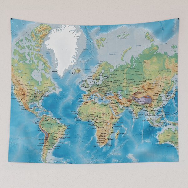 Item preview, Huge Detailed World Map - Great for Homeschooling designed and sold by Paul David Wilson.