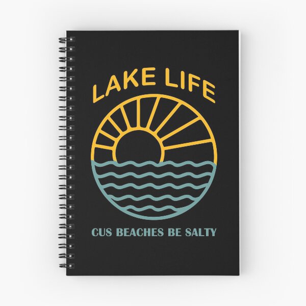 Item preview, Lake Life Cus Beaches Be Salty Design  designed and sold by Artysneak.
