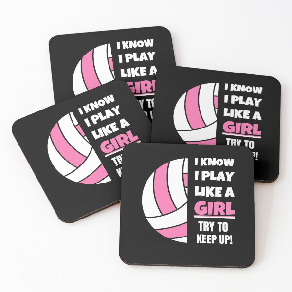 Item preview, I Know I Play Like A Girl Try To Keep Up designed and sold by momsnpops.