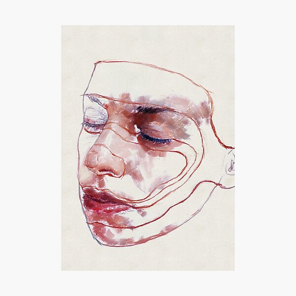 293 Signed Face Photographic Print